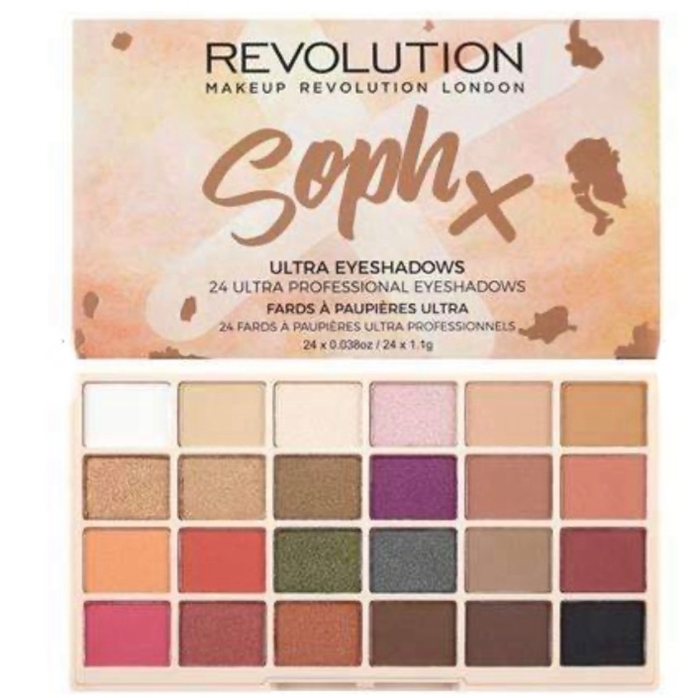 Revolution Soph X Ultra Makeup Pigments Pallet New